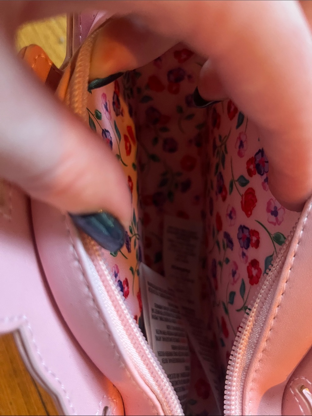 EPCOT UK Pink Teapot Crossbody Bag - "Fancy a Cuppa?" - Picture 5 of 5